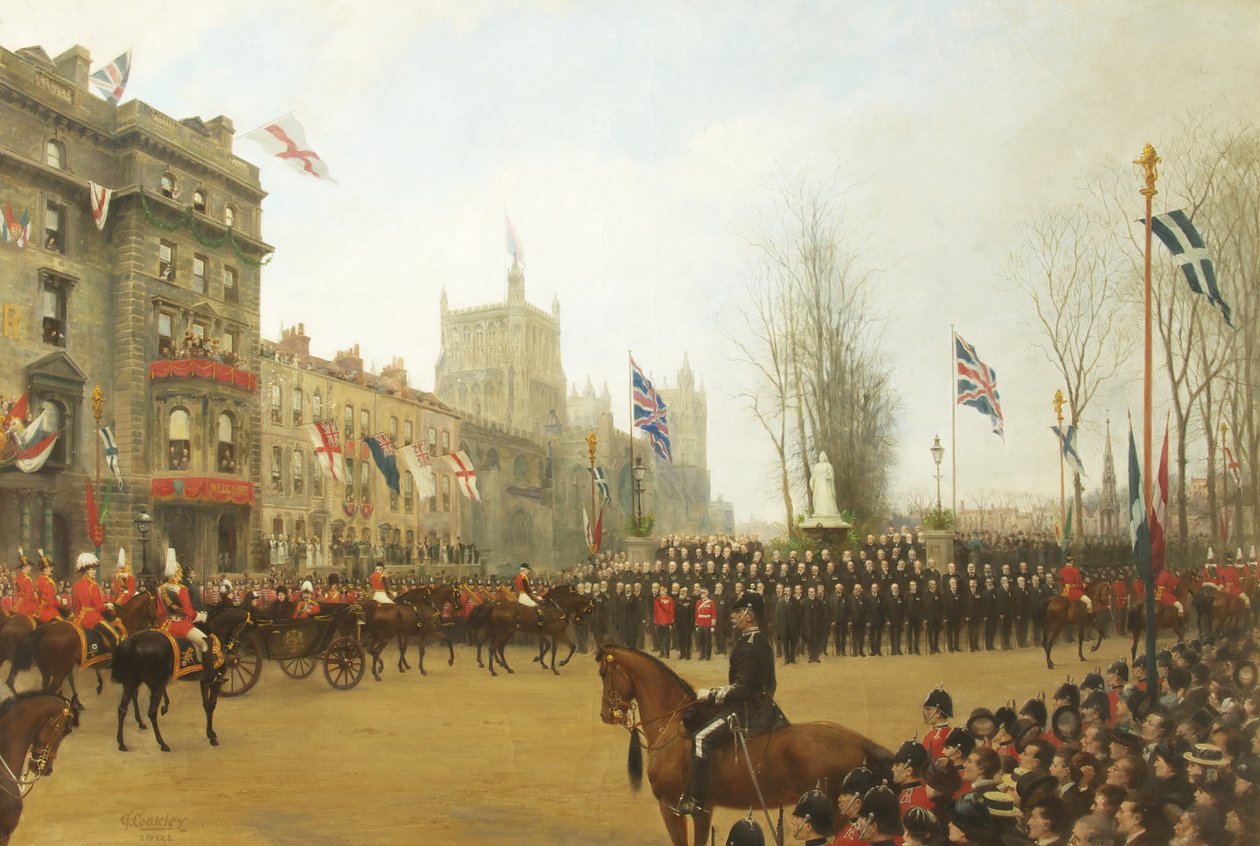 Visita della Regina Vittoria a Bristol nel 1899 da G. Coakley