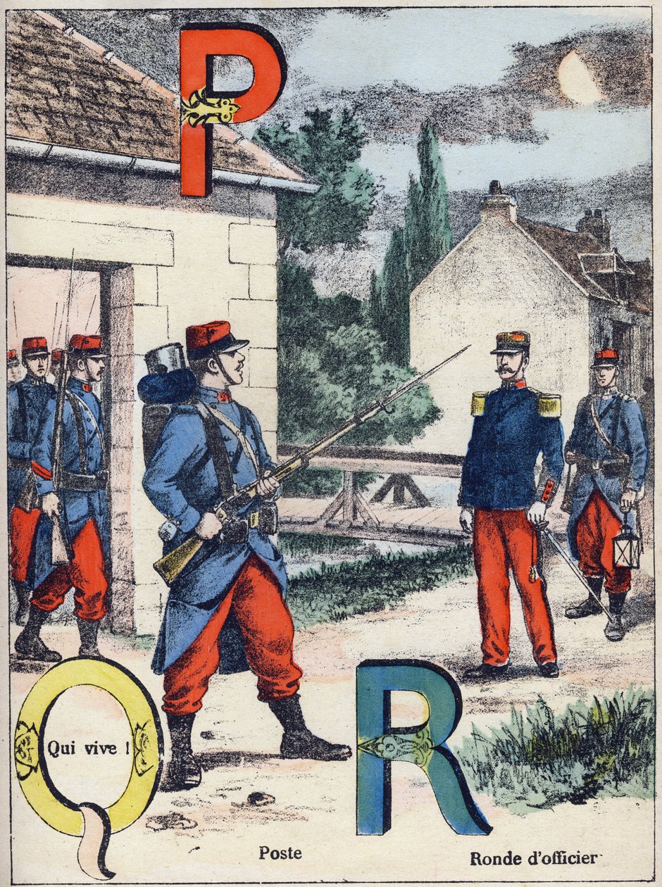 Lettere P Q e R: Posta, Qui vive! e Giro dell