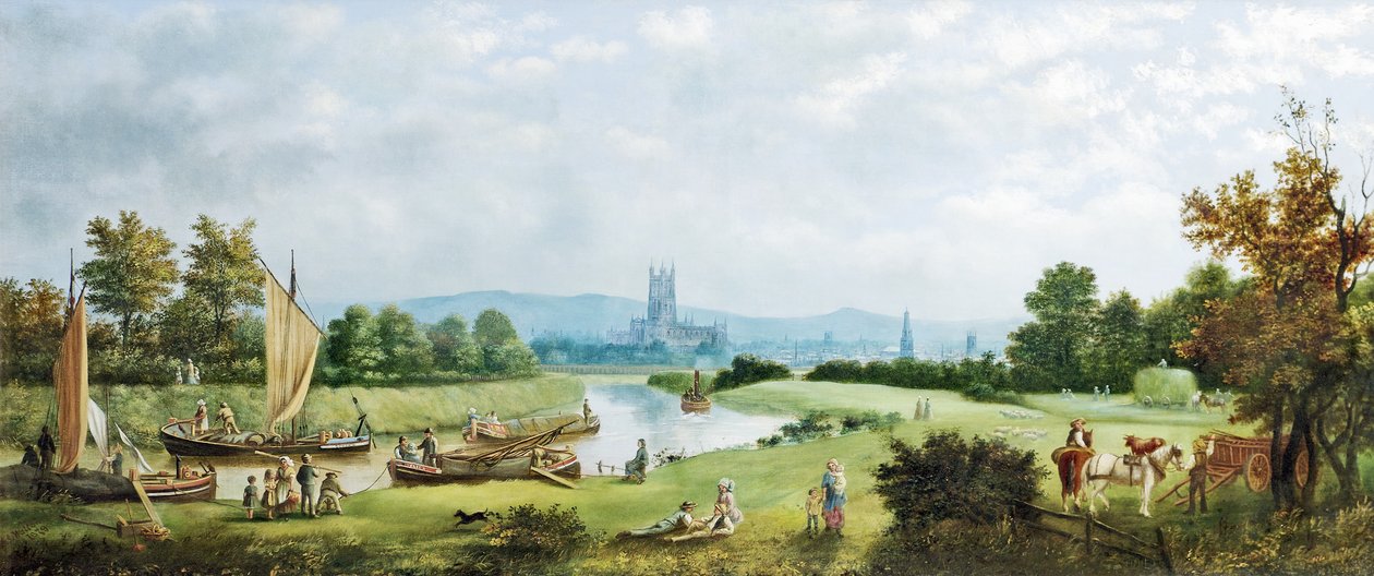 Estate gloriosa, Gloucester da nord-ovest, 1879 da G. F. Walton