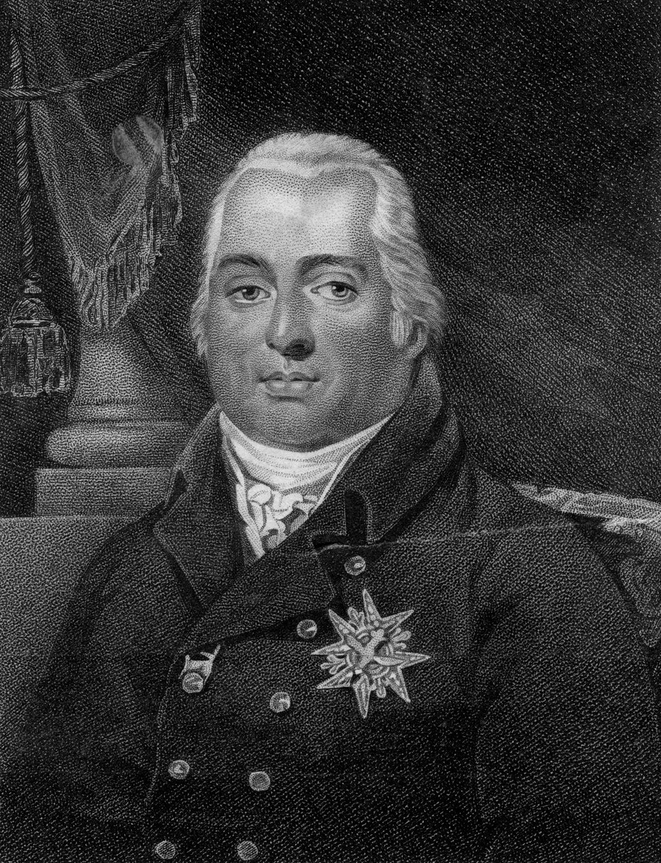 Luigi XVIII, Re di Francia, 19° secolo da G. Kellaway