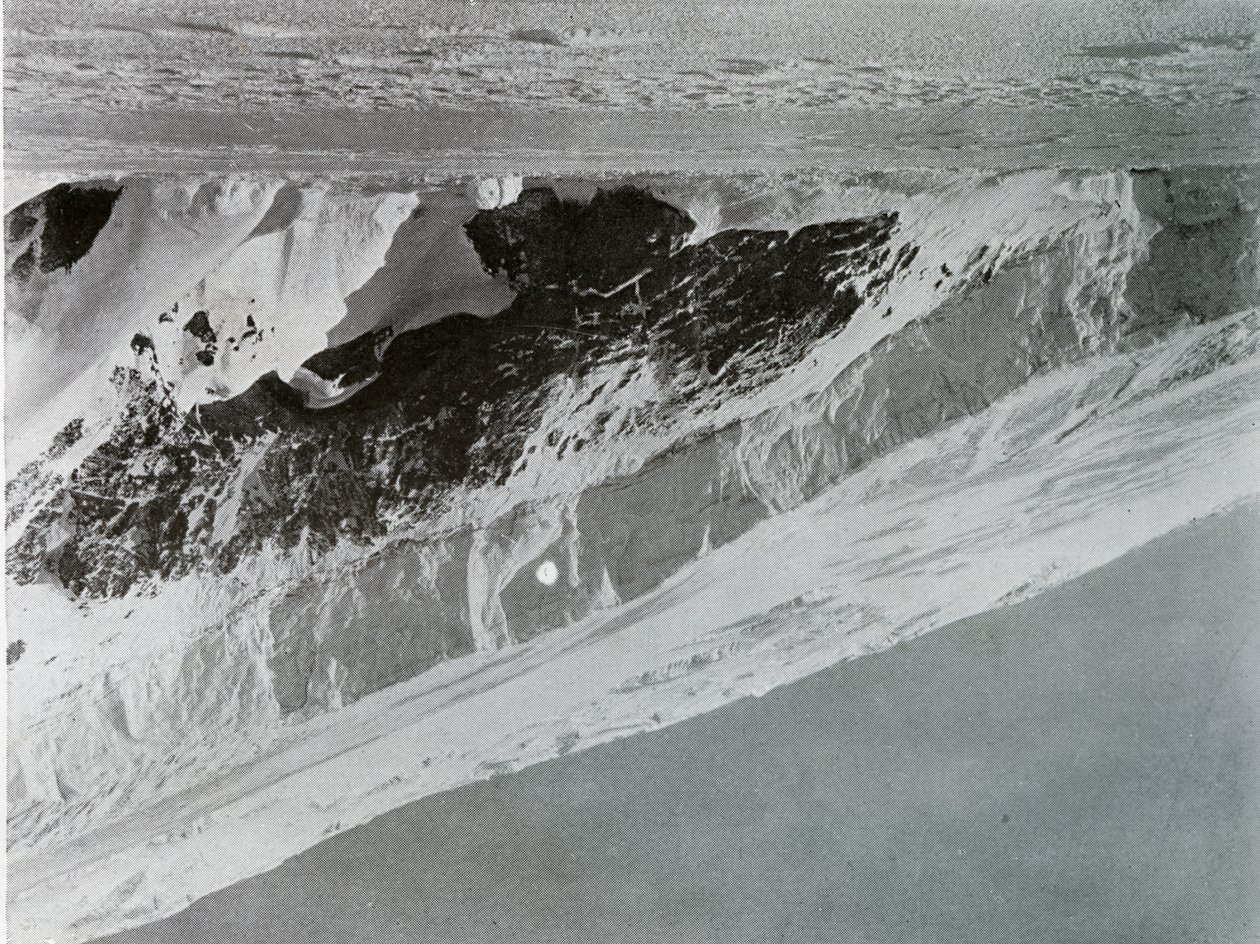 Pendio del ghiacciaio Warning, c1911, 1913 da G. Murray Levick