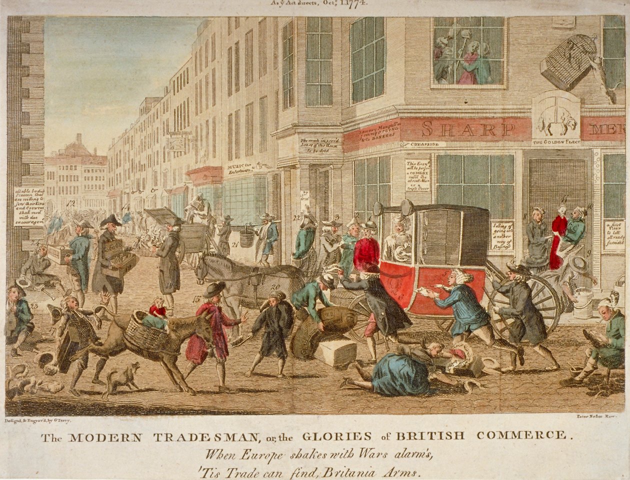 Il commerciante moderno, o le glorie del commercio britannico da G Terry