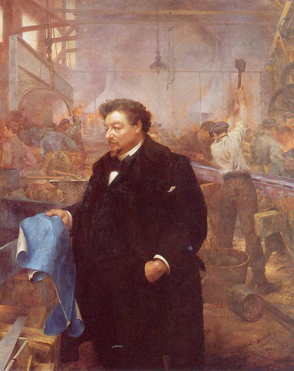 Gustave Eiffel, 1900 da Gabriel Christophe Guerin