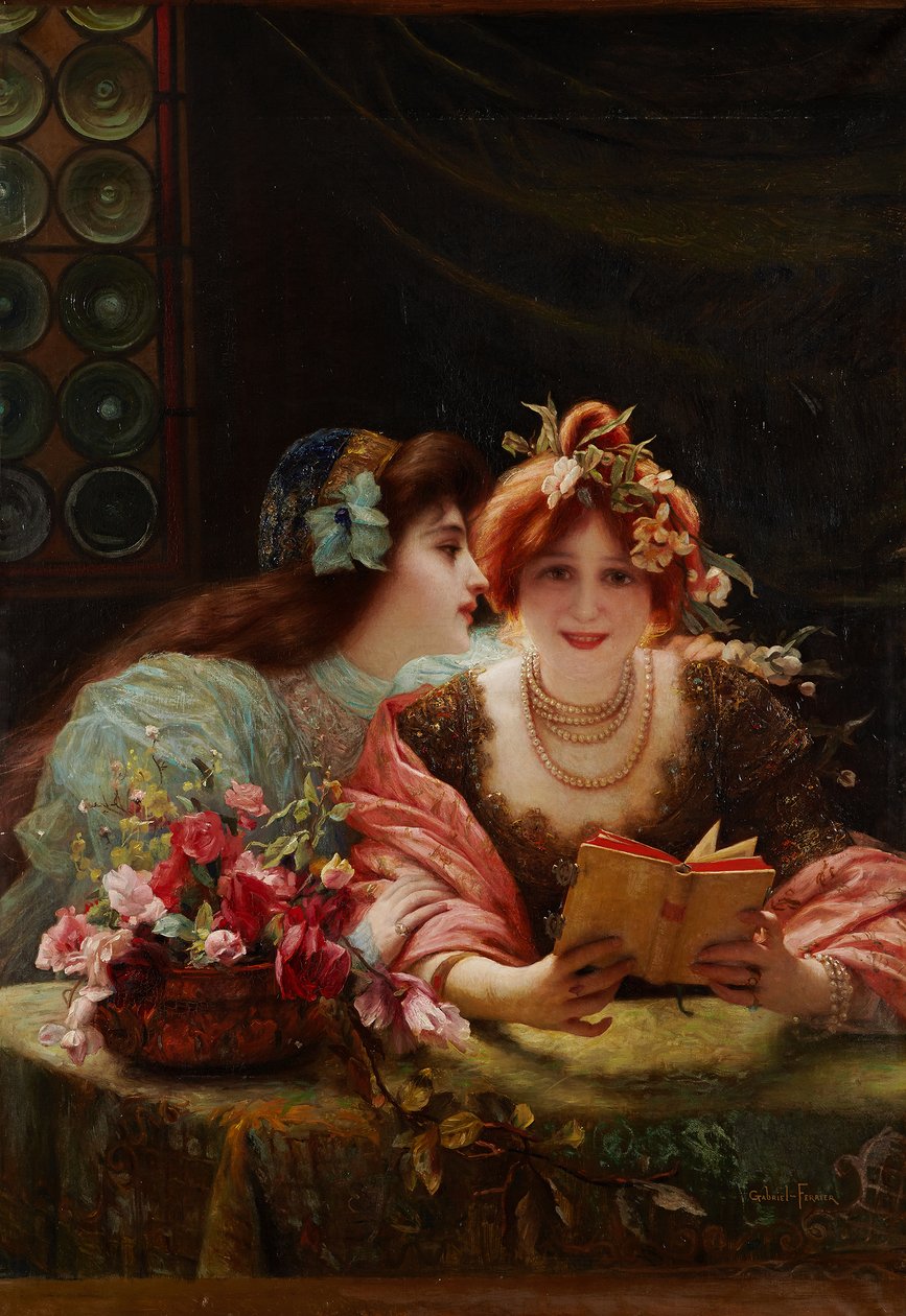 La lettura da Gabriel Ferrier