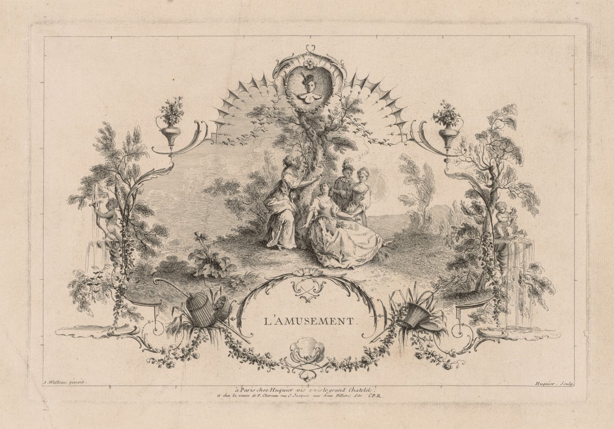 Divertimento, Arabesco da Gabriel Huquier