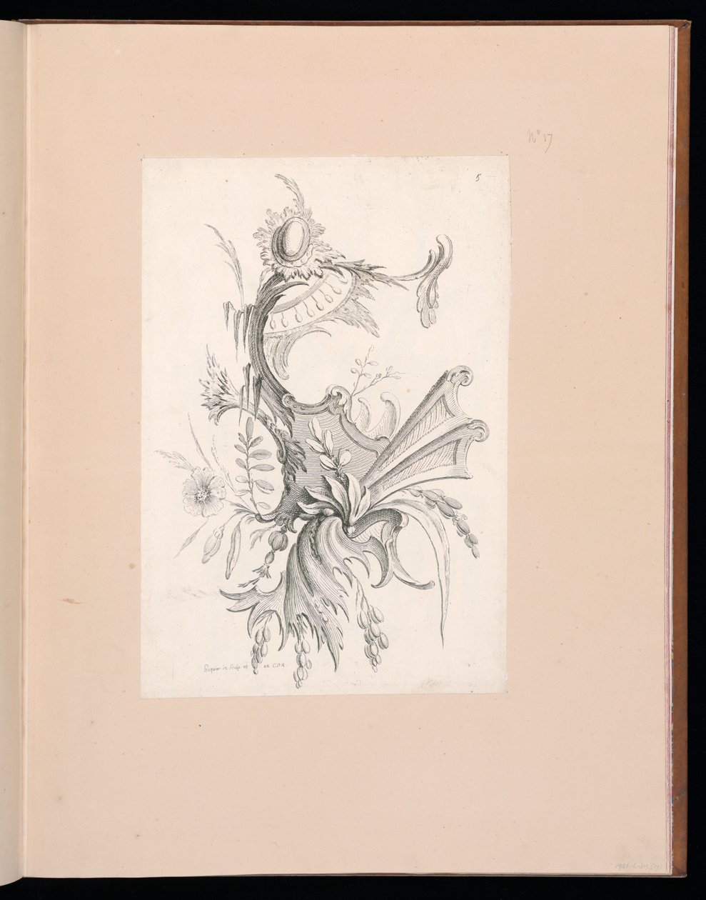 Stampa rilegata (Francia), 1699-1769 da Gabriel Huquier