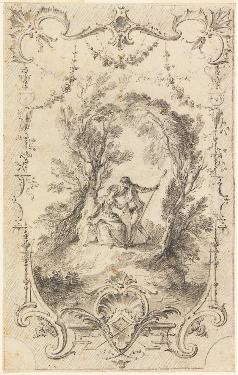 Il Pastore Impaziente (disegno preparatorio per la tavola 247 in L