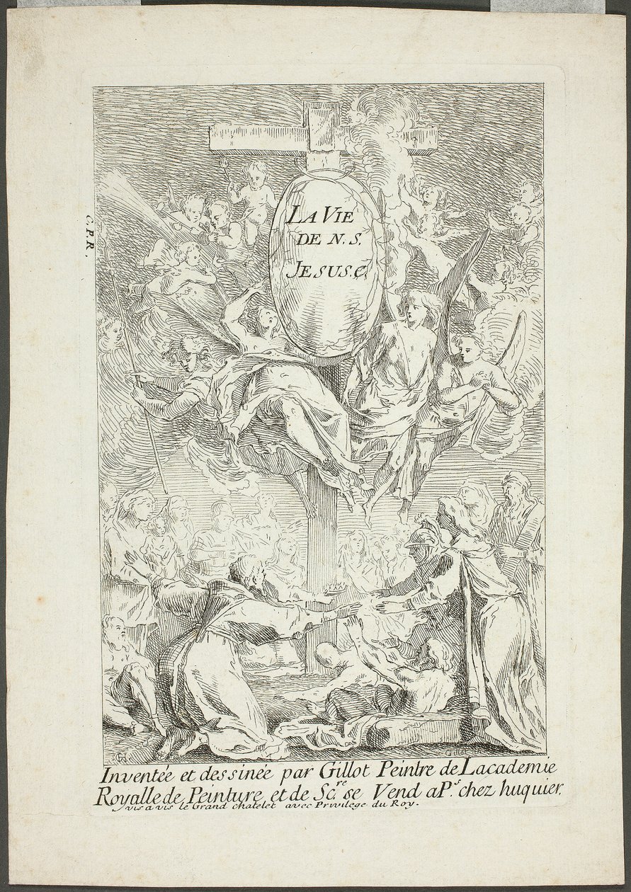 La vita di nostro Signore Gesù Cristo da Gabriel Huquier