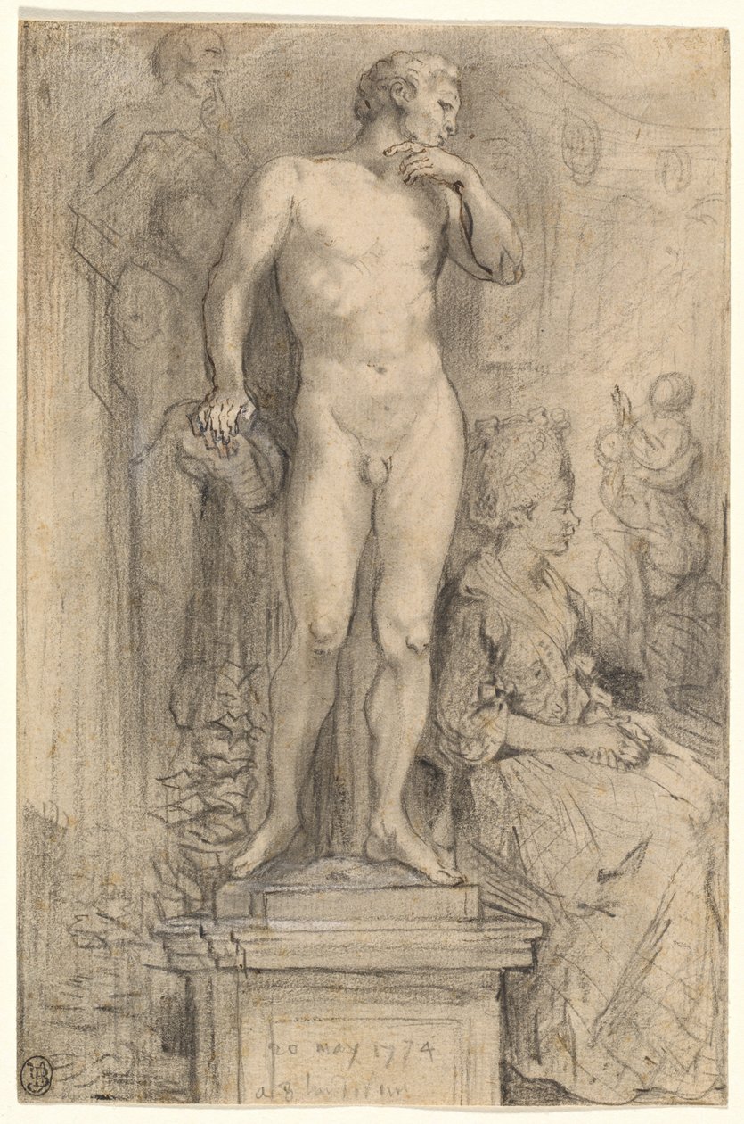Appuntamento al Palais Royal da Gabriel Jacques de Saint Aubin
