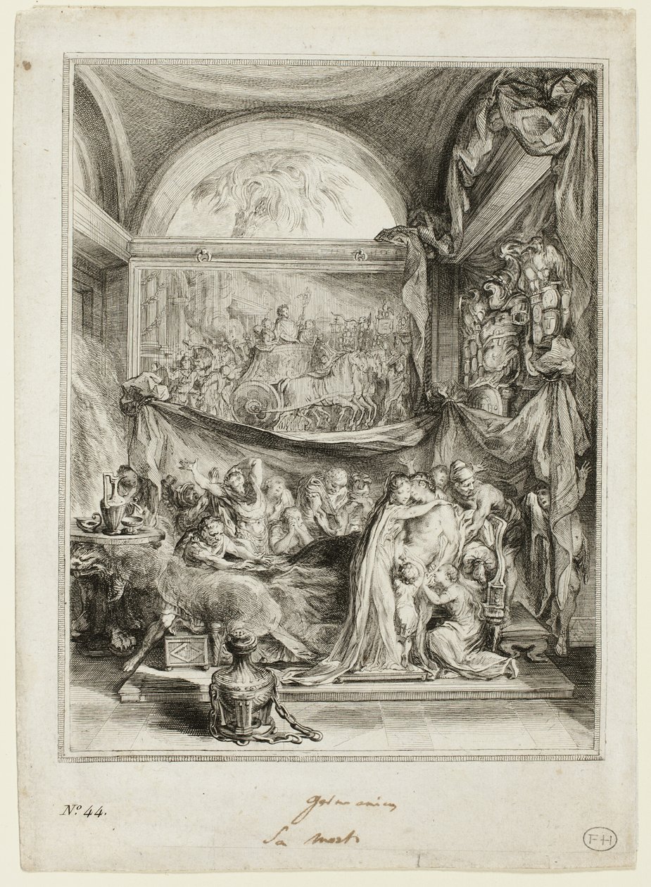 La morte di Germanico, dallo Spectacle de l