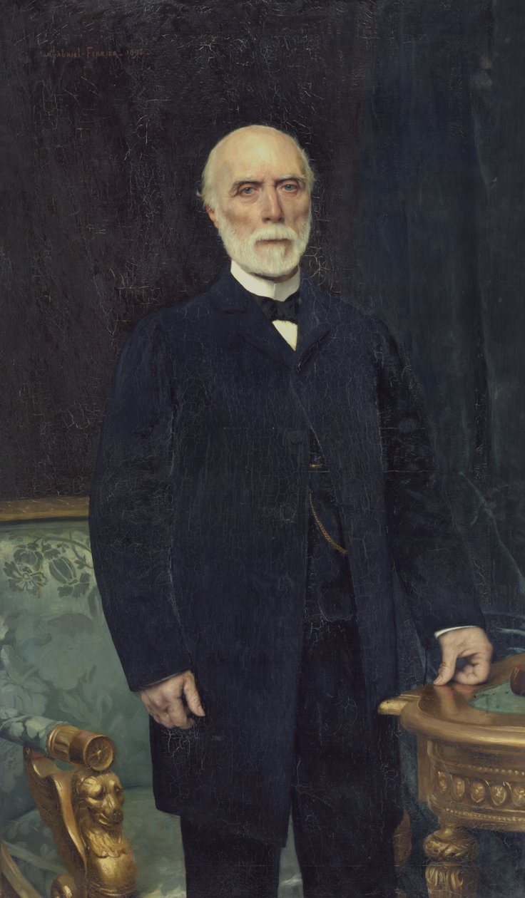 Charles-Louis de Saulces de Freycinet (1828-1923) 1894 da Gabriel Joseph Marie Augustin Ferrier
