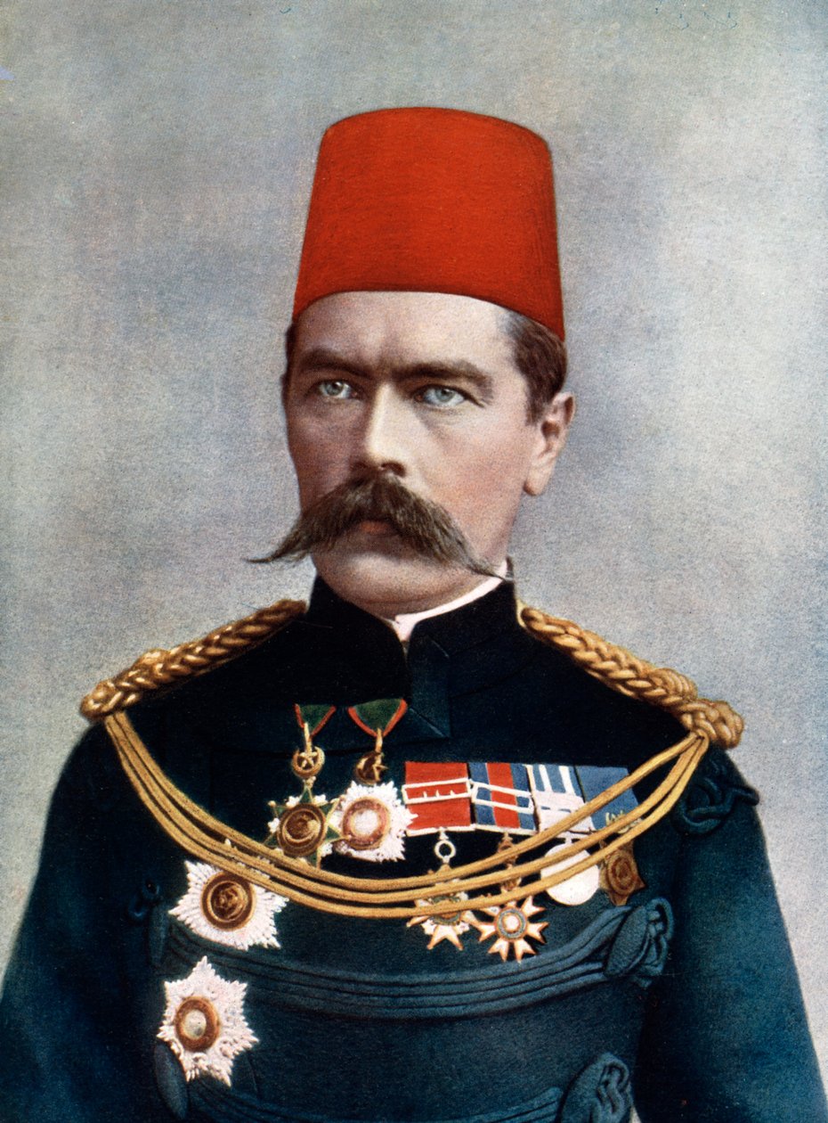 Horatio Herbert Kitchener, 1° conte Kitchener, maresciallo di campo britannico, diplomatico e statista, 1902 da Gabriel Lekegian
