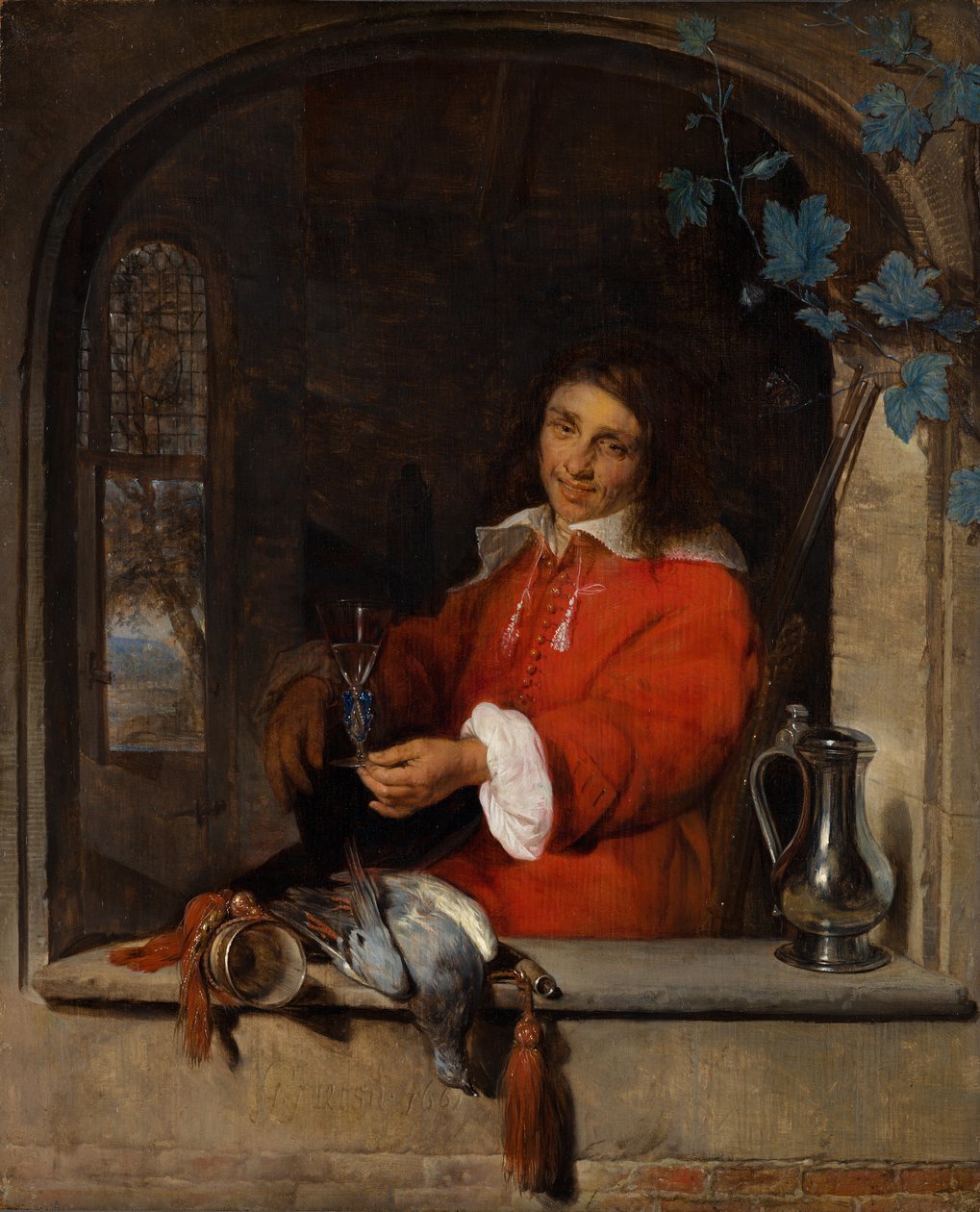 Il cacciatore da Gabriel Metsu