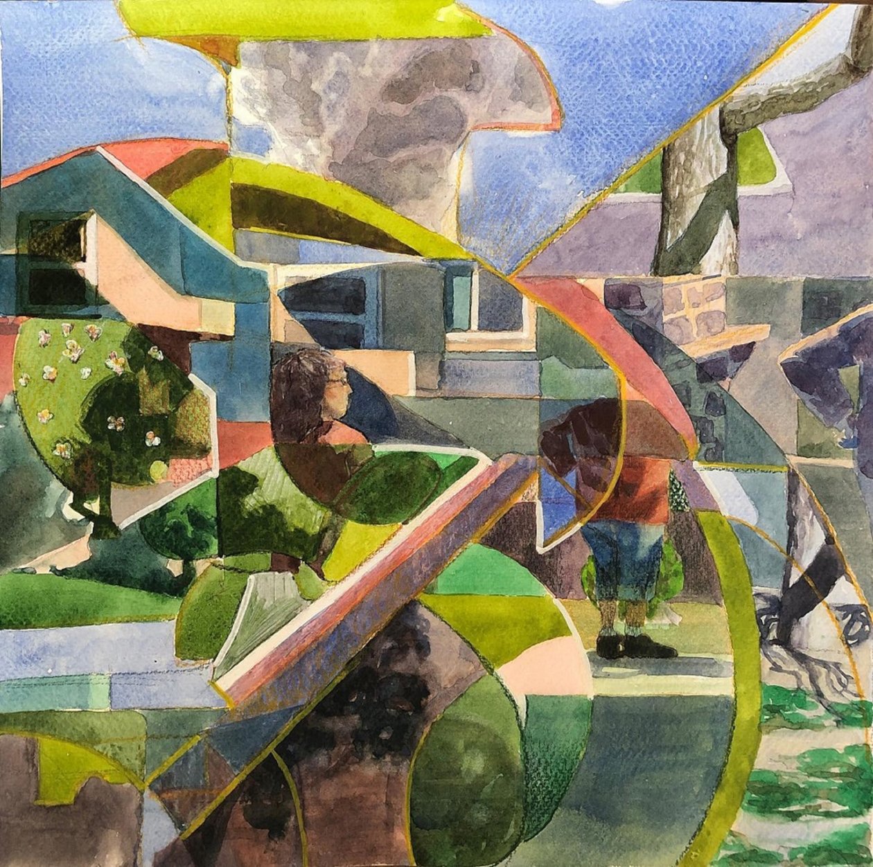 Quartiere astratto, 2021 da Gabriel Palma