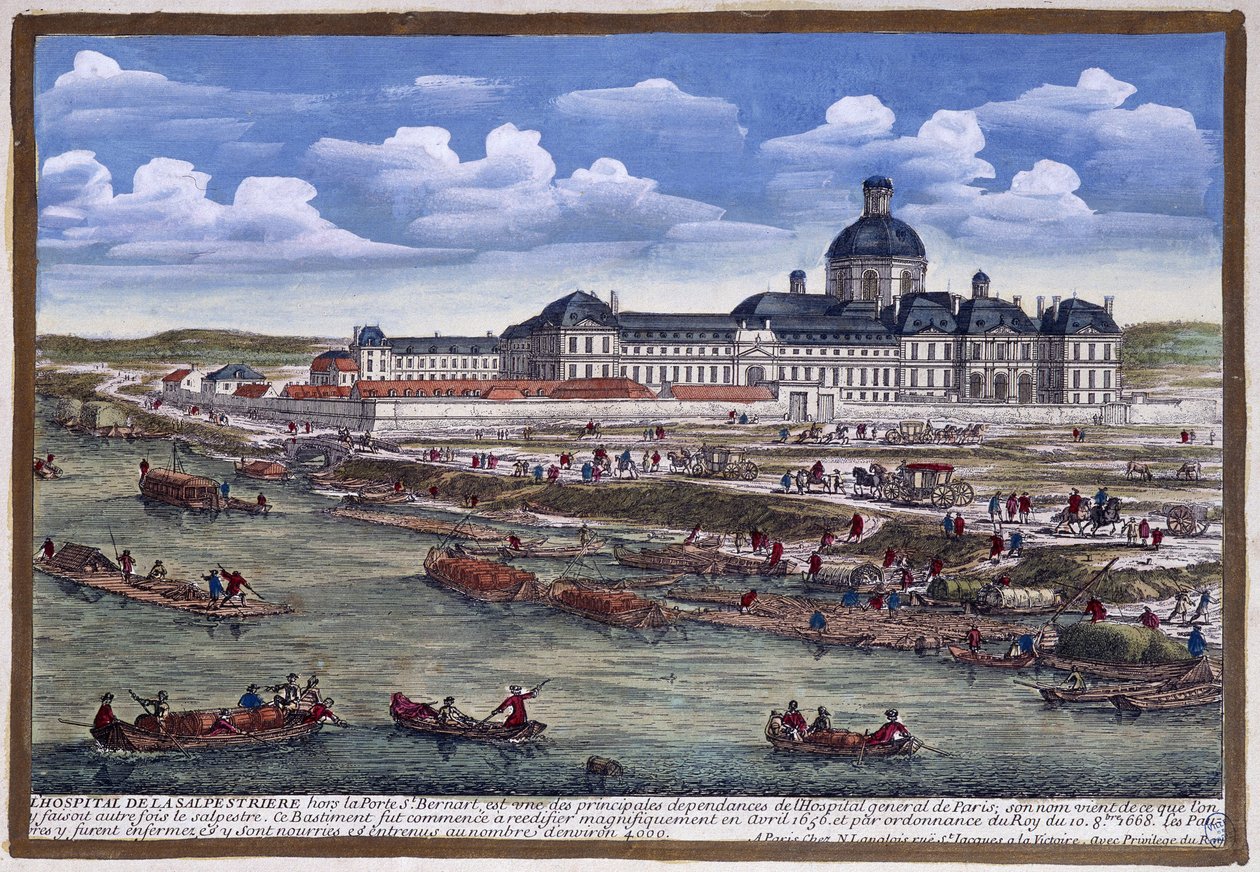 Ospedale della Salpêtrière da Gabriel Perelle