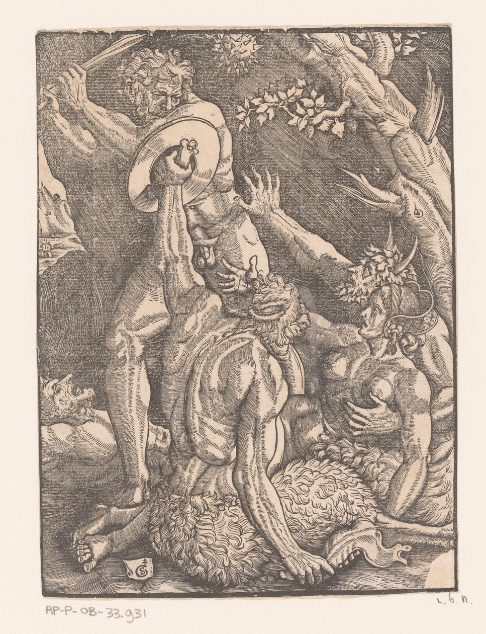 Ercole e i centauri (Werken van Hercules) da Gabriel Salmon