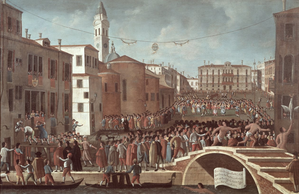 Festa della Beata Vergine Maria il 2 febbraio a Santa Maria Formosa, Venezia da Gabriele Bella