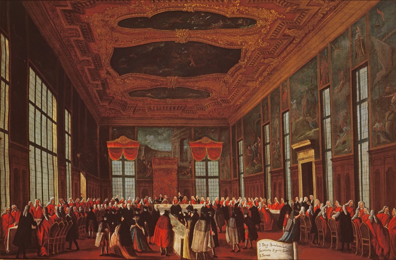 Banchetto pubblico del Doge da Gabriele Bella