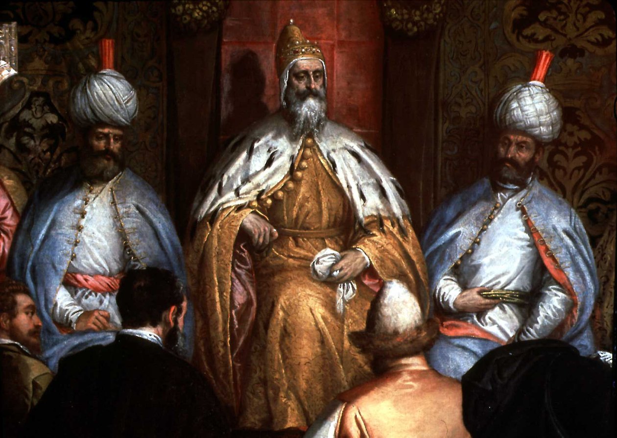 Marino Grimani (1532-1605) riceve l