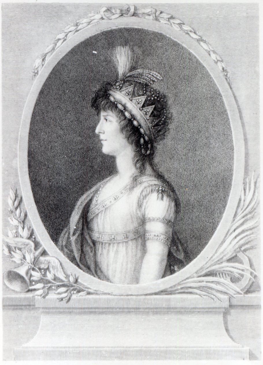 Angelica Catalani, inciso da Francesco Bartolozzi, 1802 da Gaetano Basteris