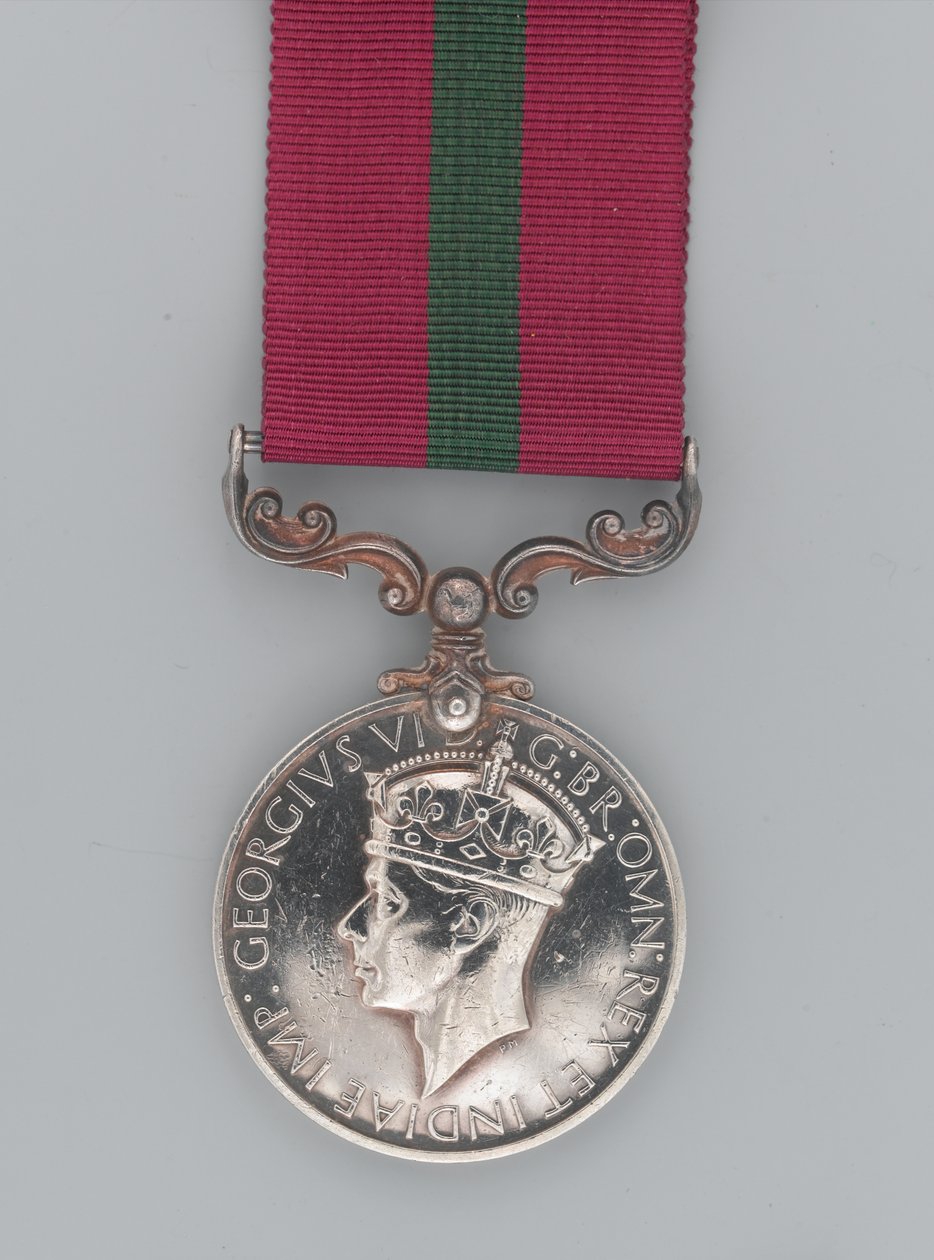 Medaglia per Lungo Servizio e Buona Condotta, Sergente Maggiore Hassan Jabir, Fucilieri Africani del Re da Gaetano Matteo Monti