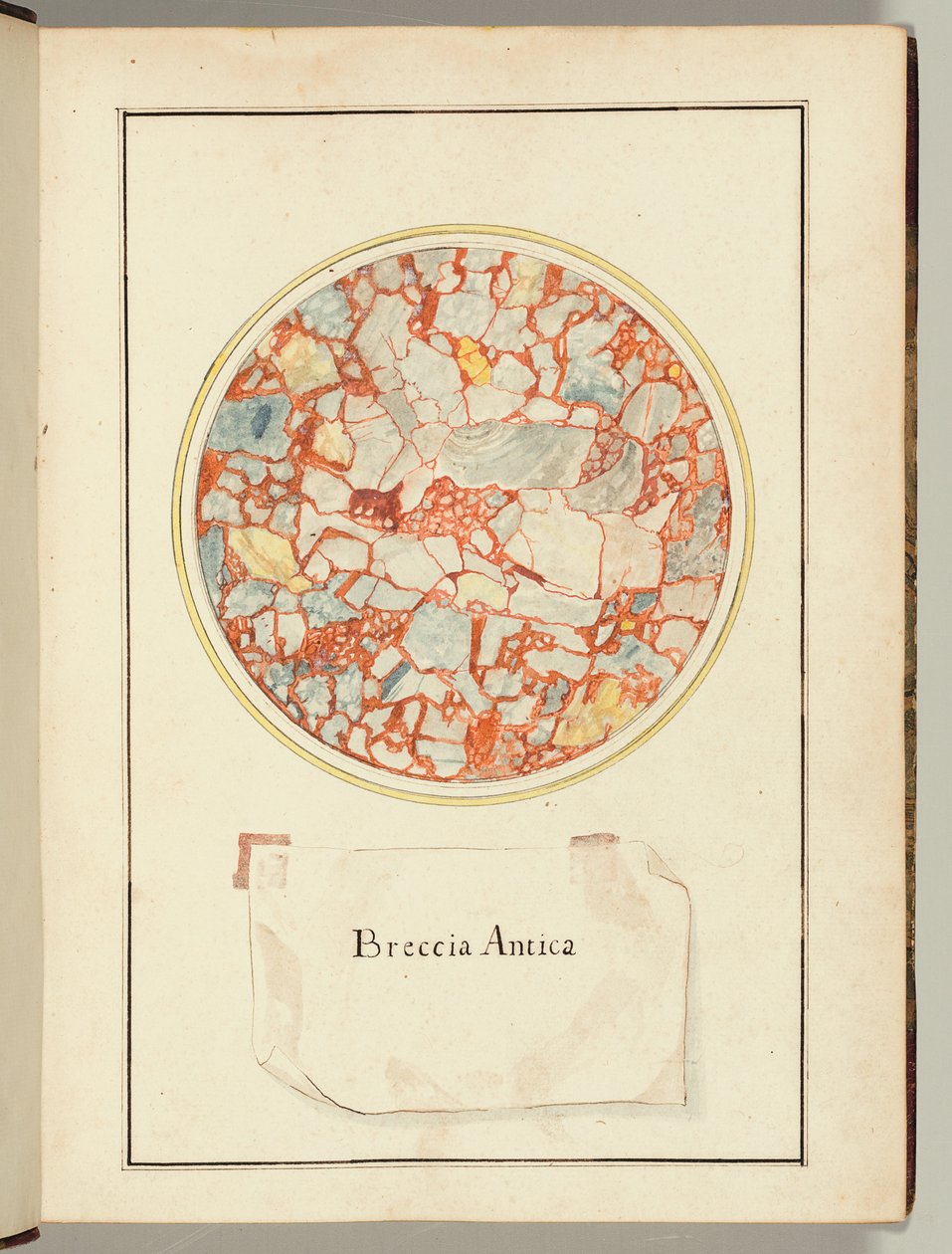 Breccia Antica, da diversi tipi di pietra, Italia da Gaetano Piccini