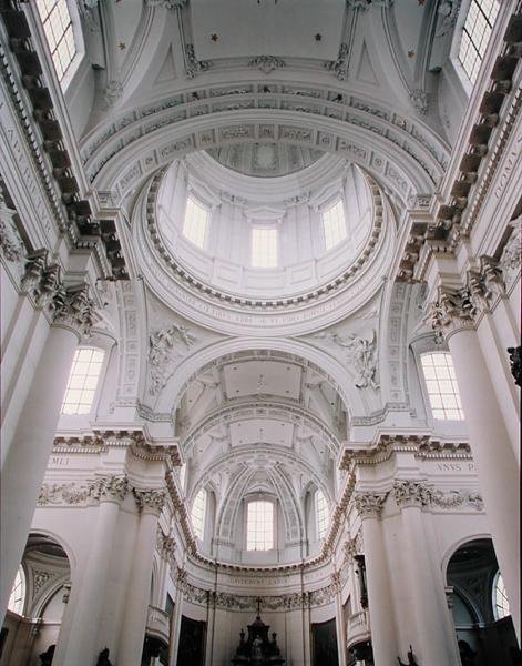 Vista interna della cupola da Gaetano Pizzoni