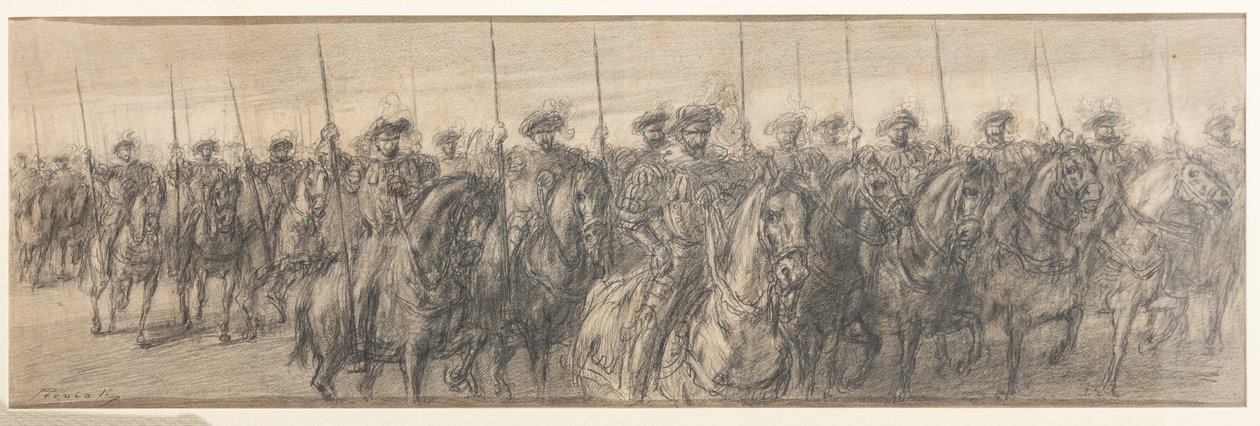 Soldati spagnoli da Gaetano Previati