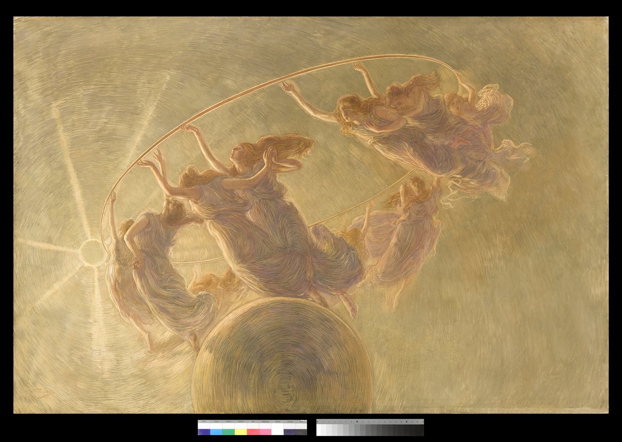 La danza delle ore, 1889 da Gaetano Previati