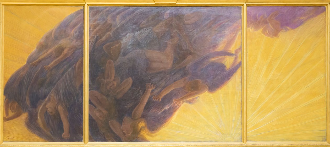 La Caduta degli Angeli da Gaetano Previati