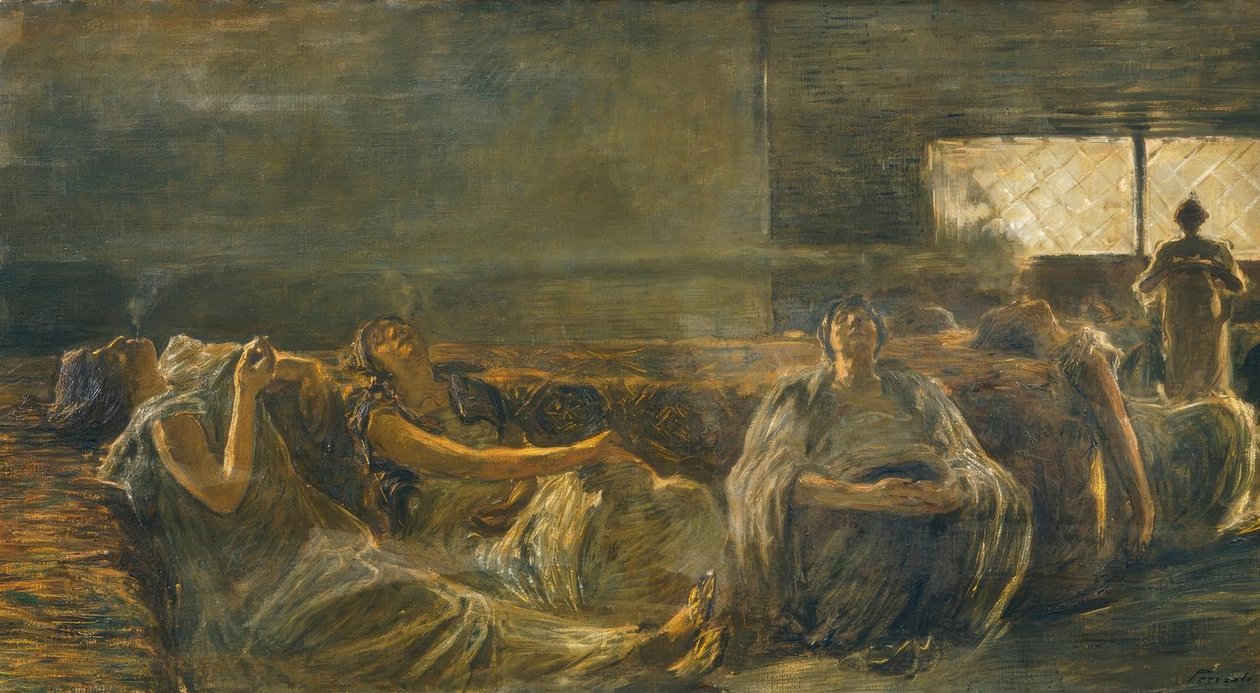 I fumatori di oppio da Gaetano Previati