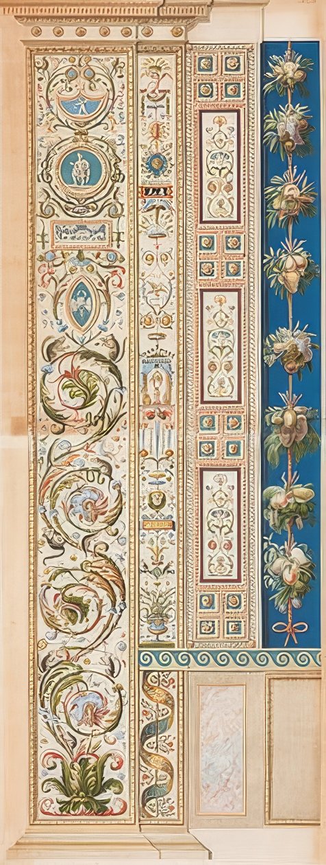 Pilastro Loggia IX (decorazione) da Gaetano Savorelli