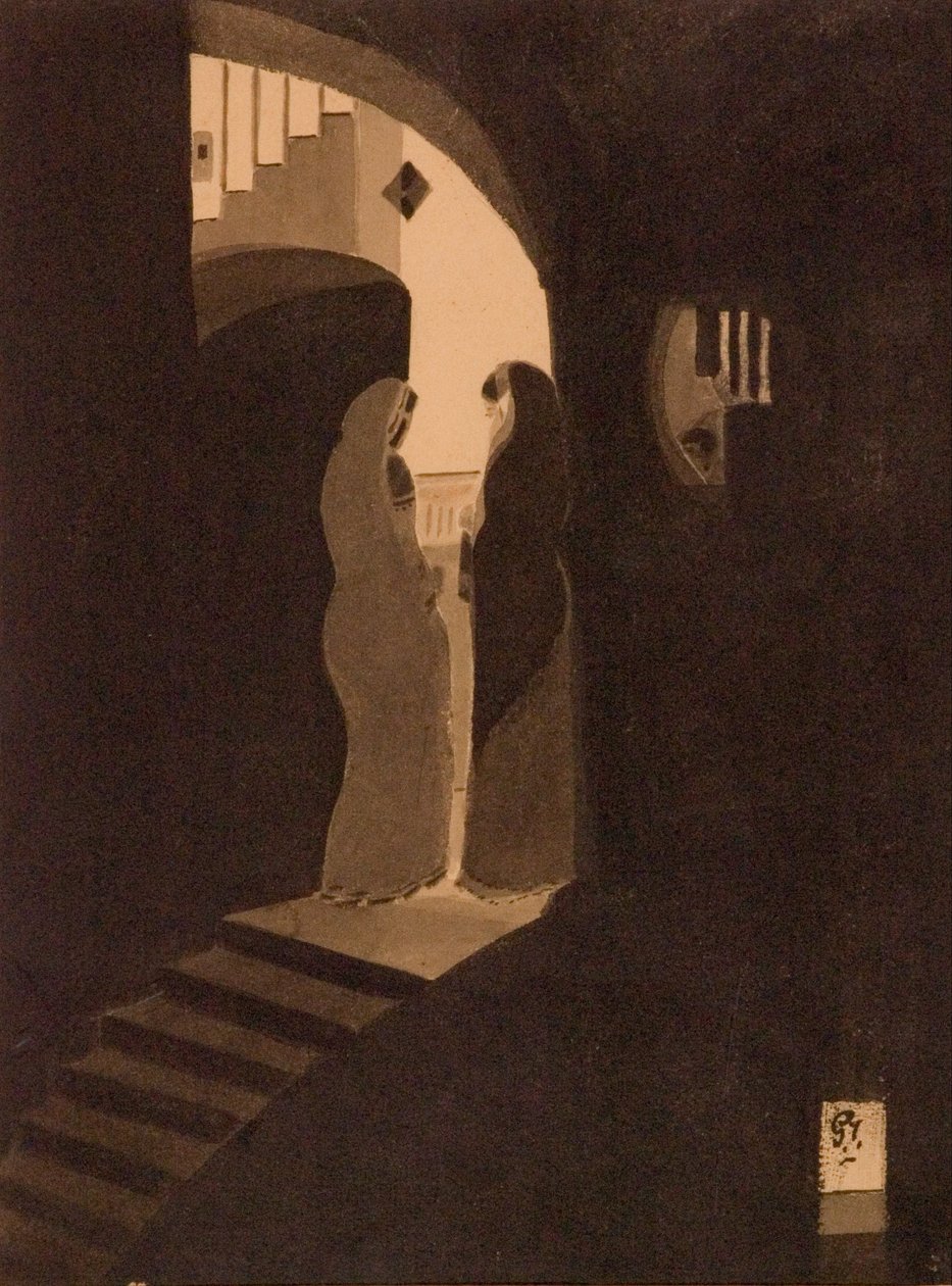 Incontro sulla scala da Gaganendranath Tagore