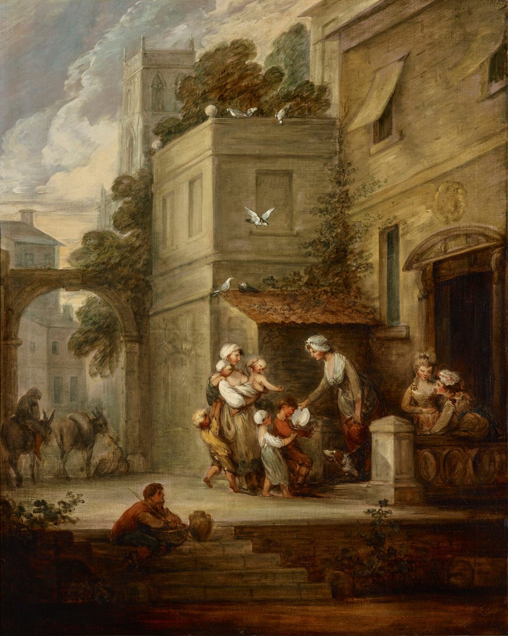 La carità allevia l
