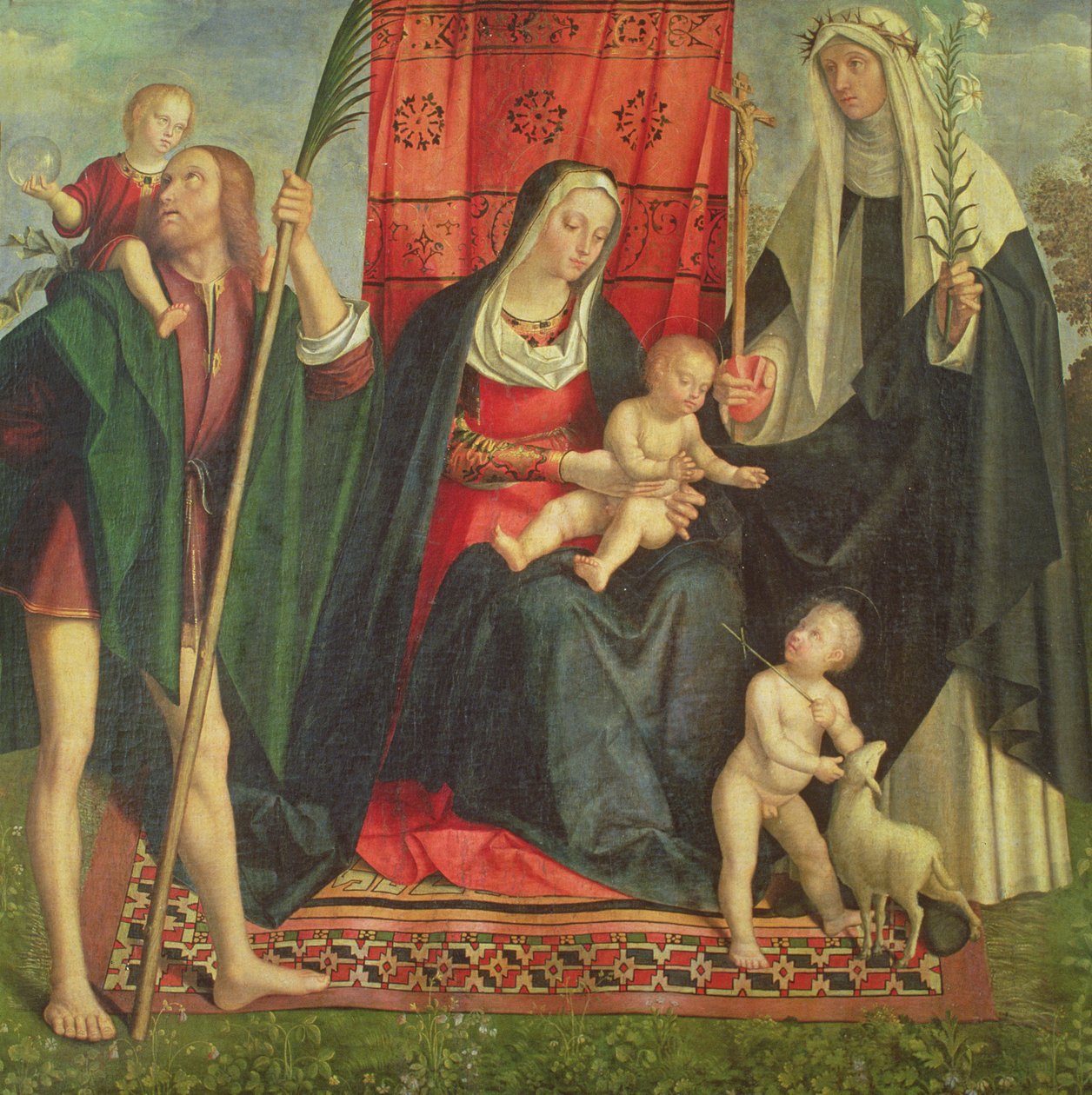 Madonna col Bambino e santi da Galeazzo Campi