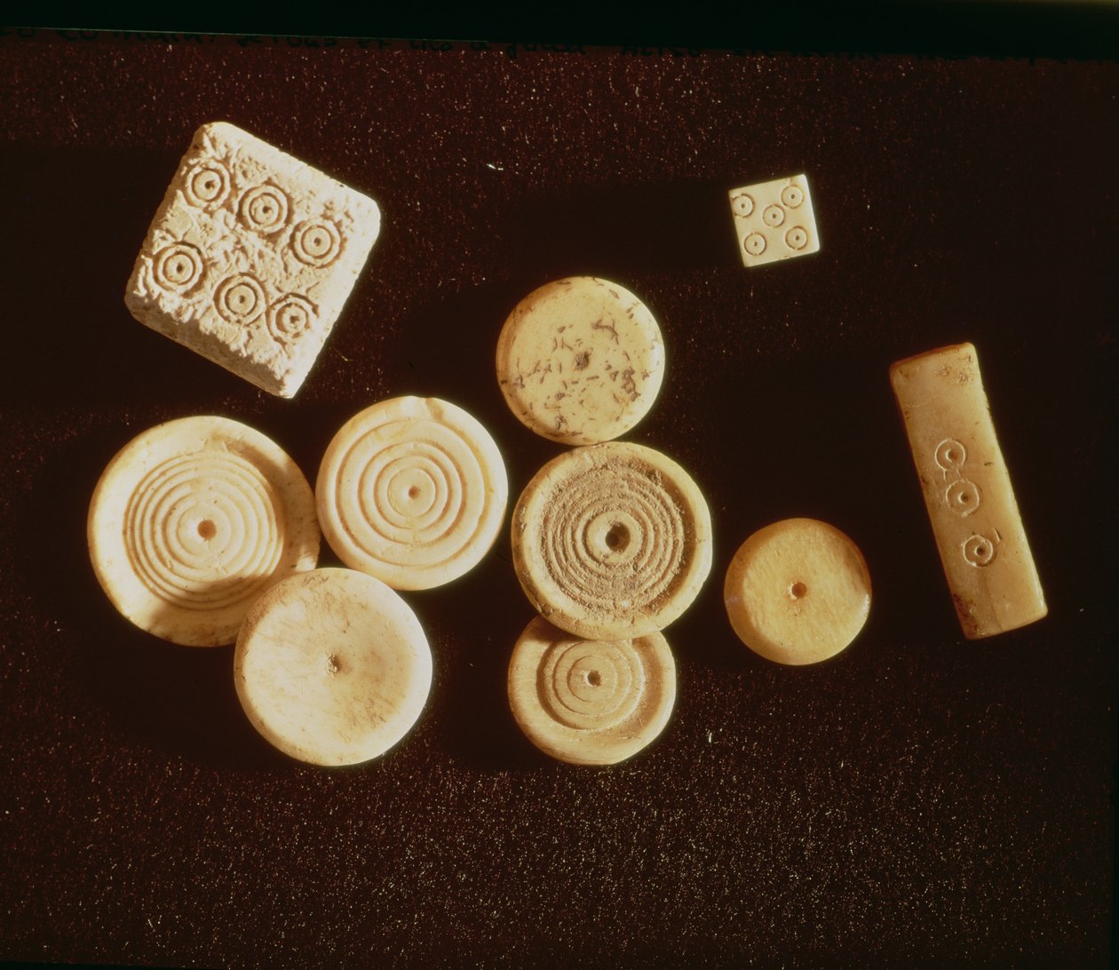 Contatori e dadi, Gallo-Romano, seconda metà del primo secolo a.C. da Gallo Roman