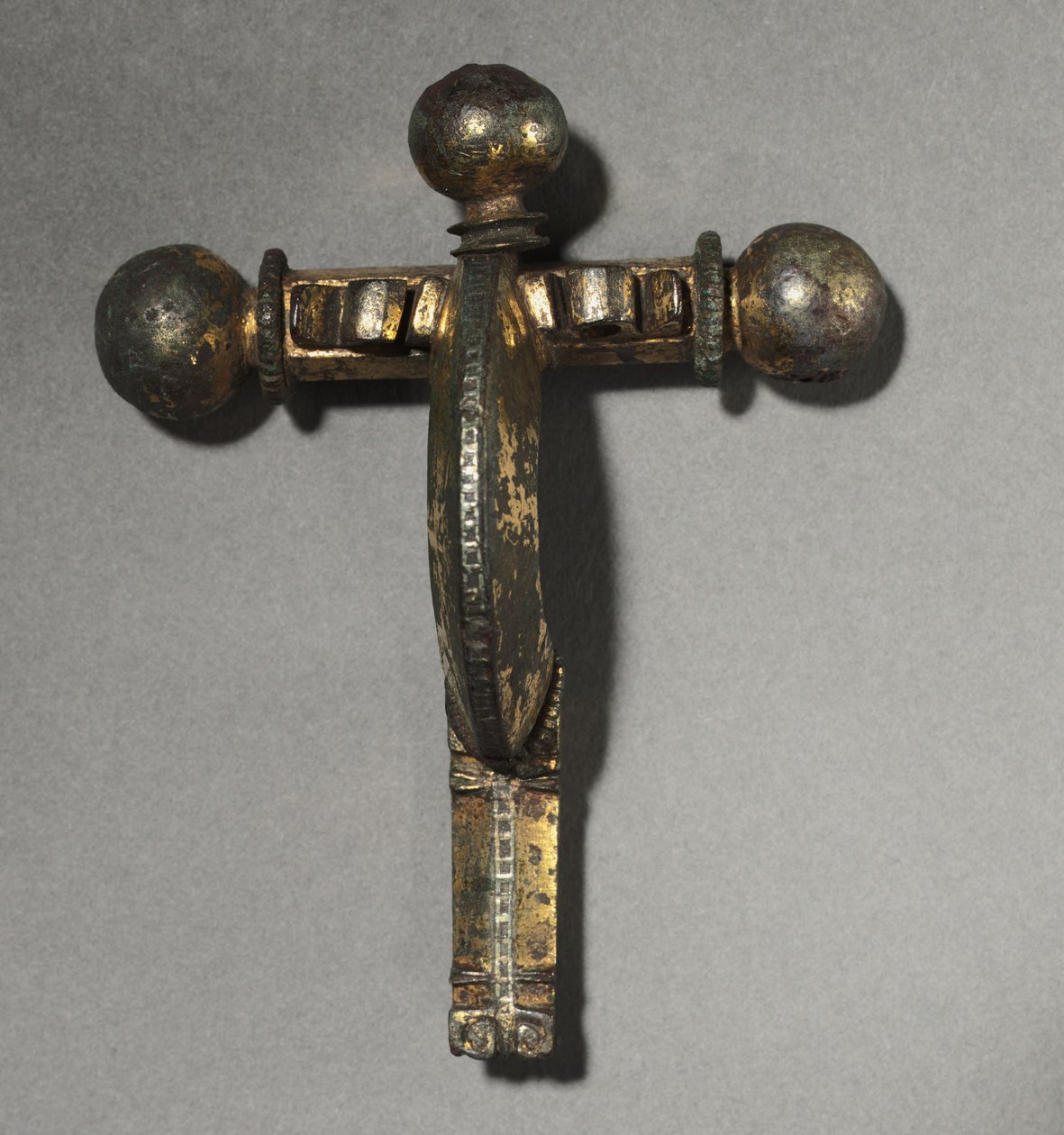 Fibula a balestra, c.350-400 da Gallo Roman