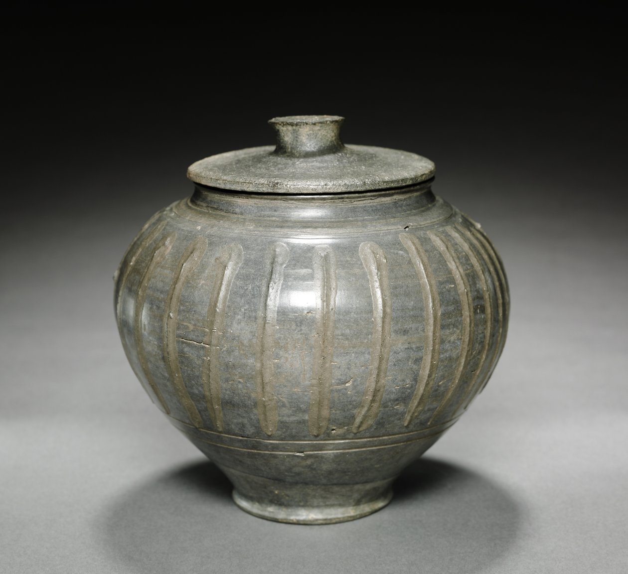 Vaso con coperchio, 100s da Gallo Roman