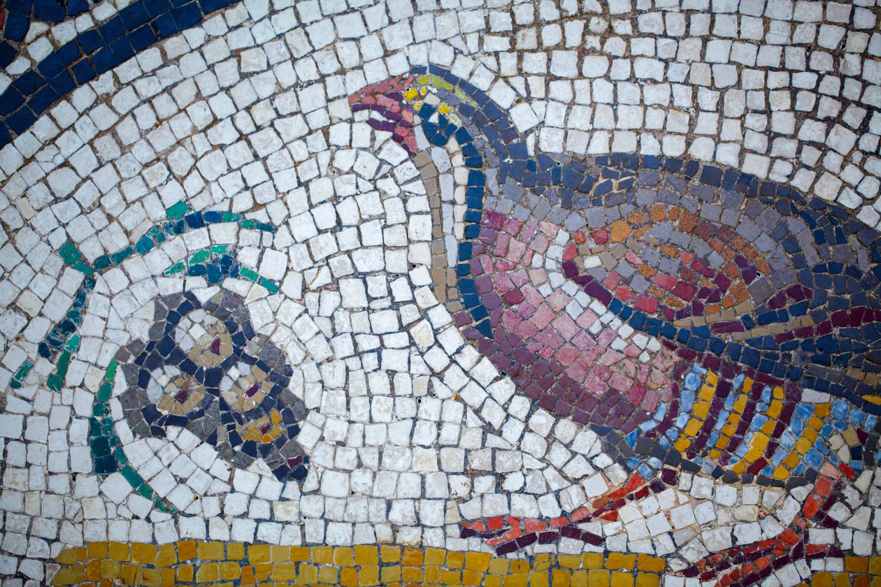 Mosaico romano da Gallo-Roman