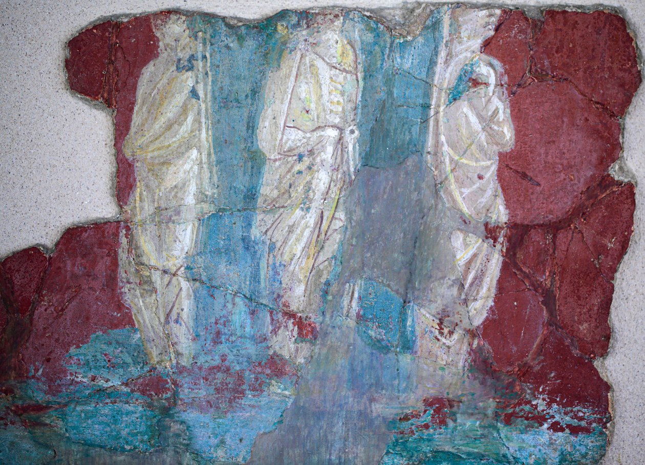 Pittura murale romana da Gallo-Roman