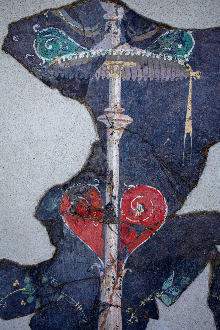 Pittura murale romana da Gallo-Roman