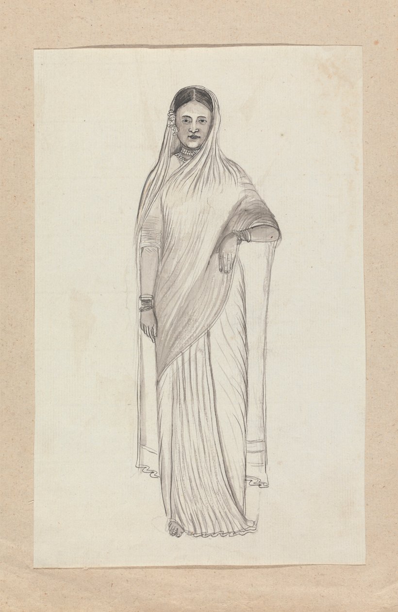 Donna indiana da Gangaram Chintaman Tambat