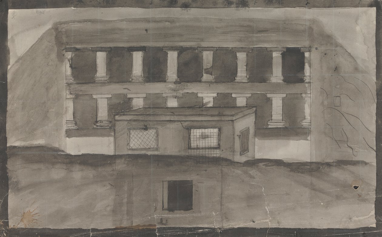 Ingresso del tempio, Ellora da Gangaram Chintaman Tambat
