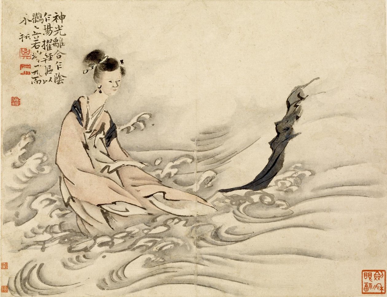 Dea del fiume Luo da Gao Qipei