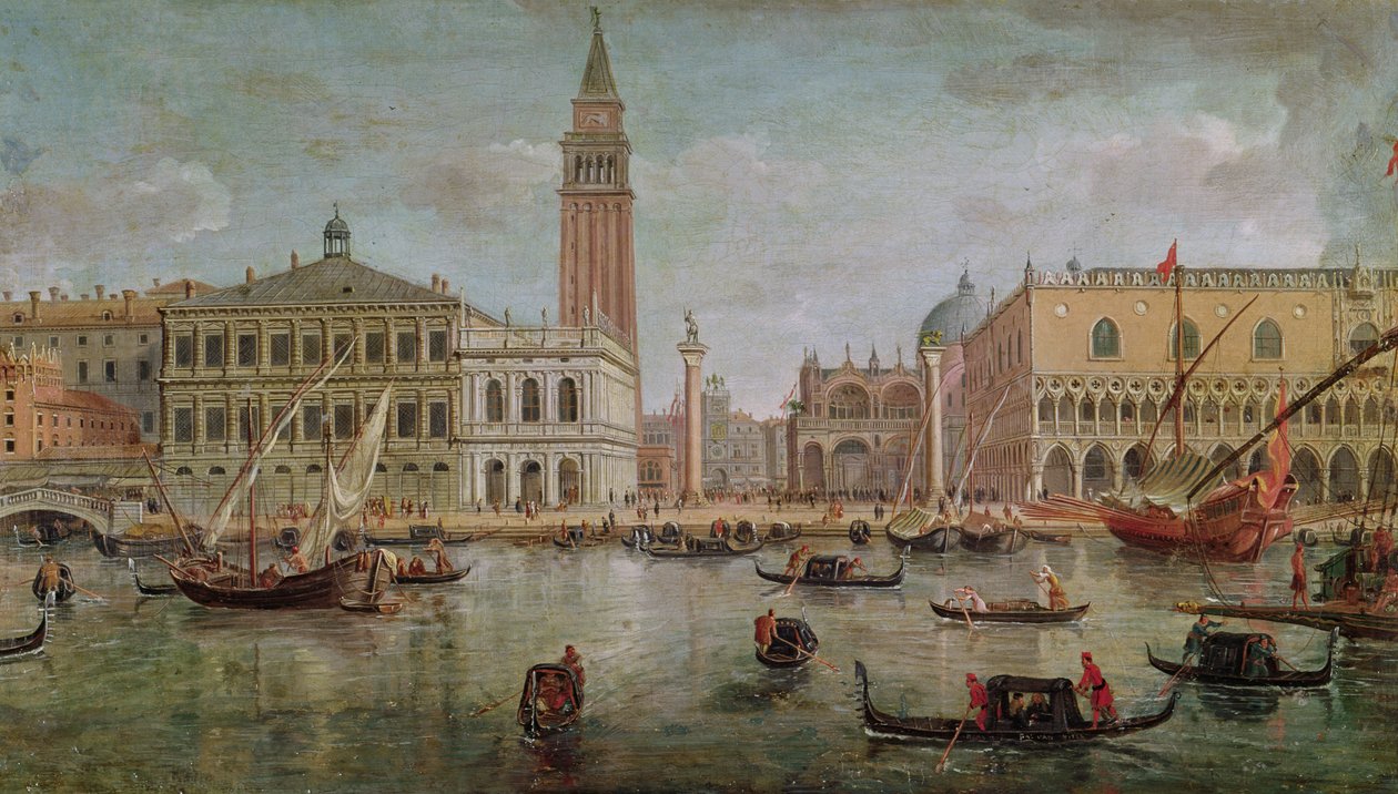 Veduta di Venezia, 1719 da Gaspar van Wittel