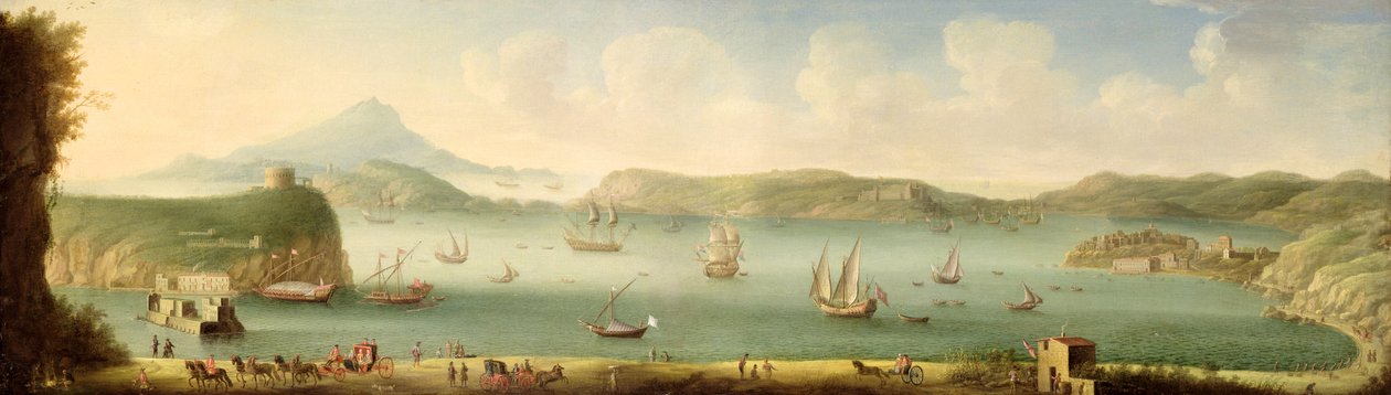 Port Mahon, Minorca, anni 1730 da Gaspar Butler