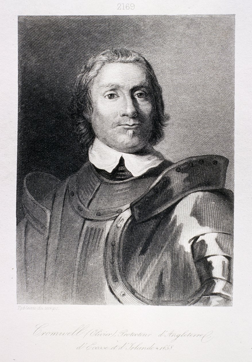 Oliver Cromwell (1599-1658), Lord Protettore di Inghilterra, Scozia e Irlanda da Gaspar De Crayer