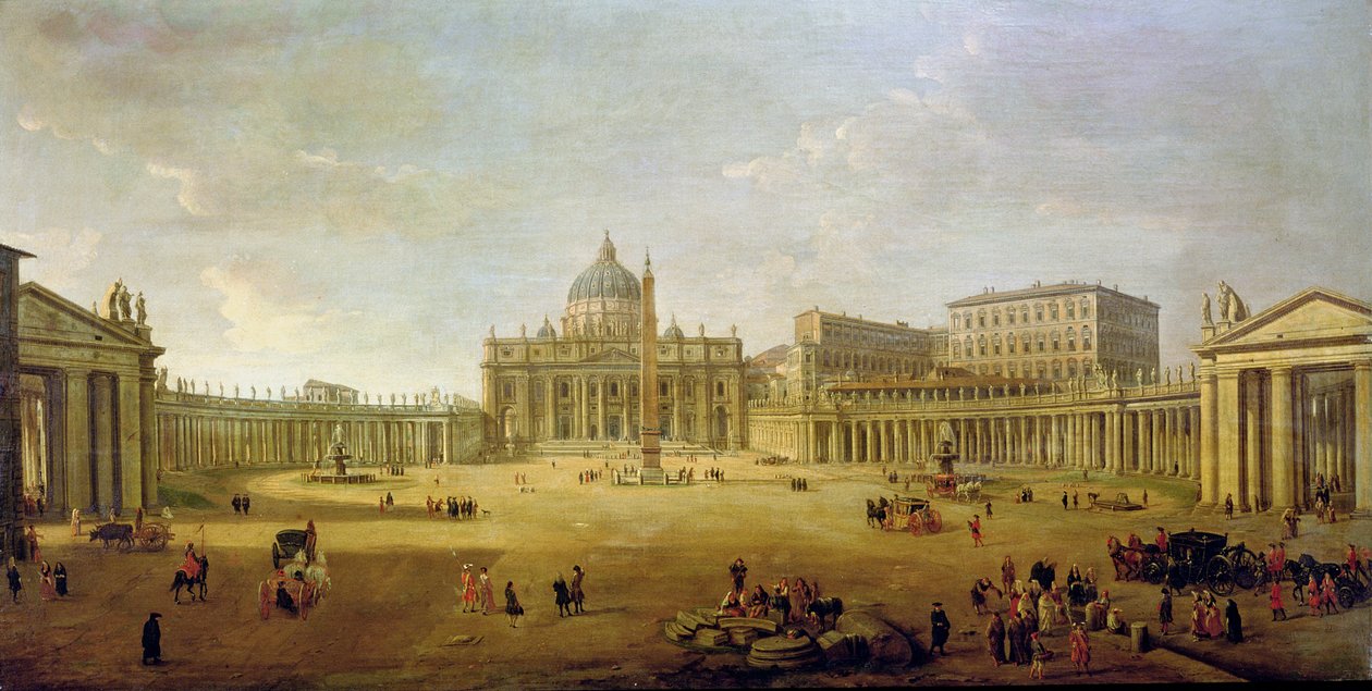 Basilica di San Pietro da Gaspar van Wittel
