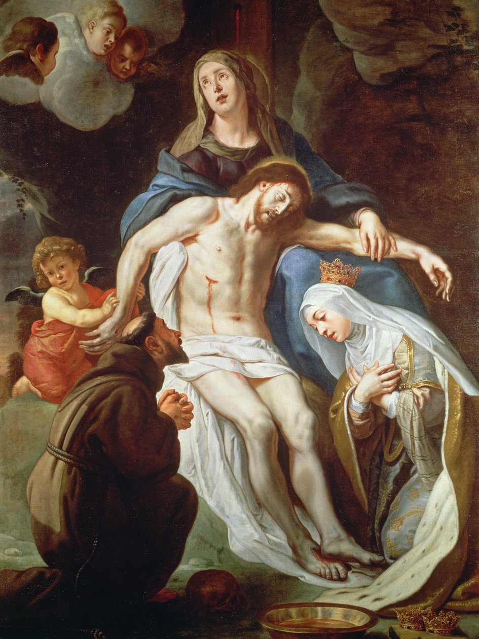 Pietà con San Francesco d