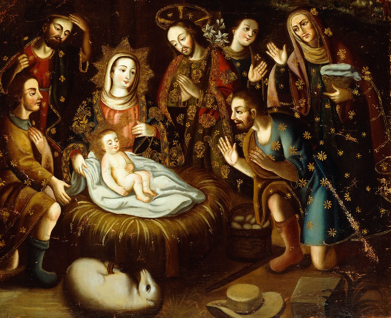 Adorazione dei pastori da Gaspar Miguel de Berrio